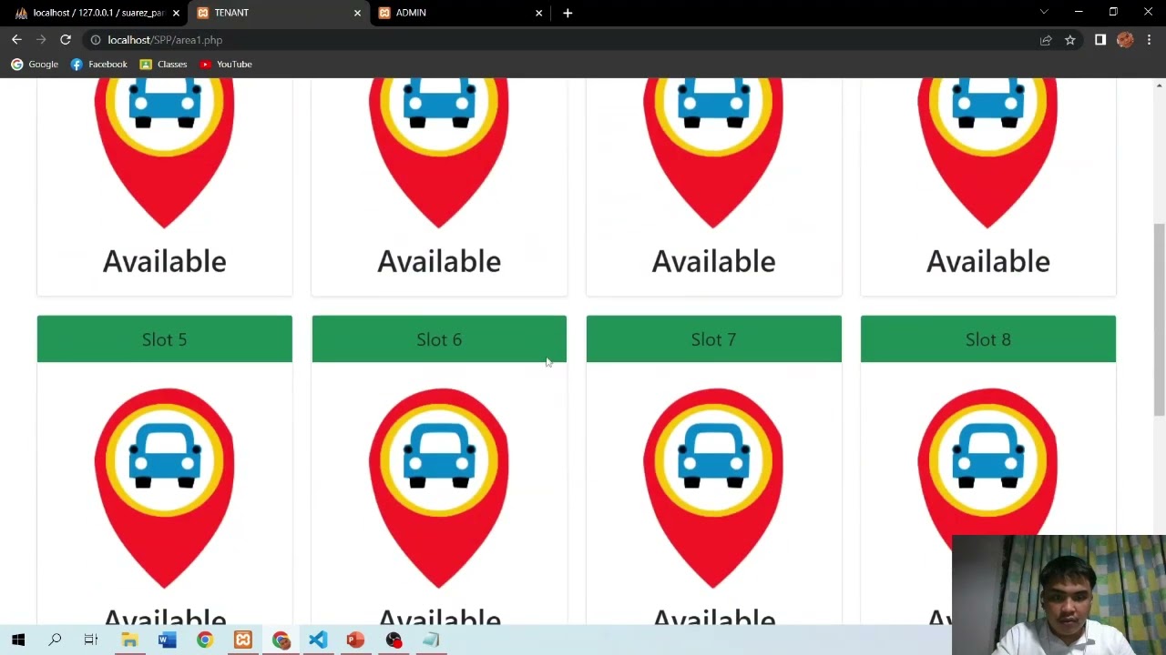 Suarez Parking Space Online Reservation and Billing System