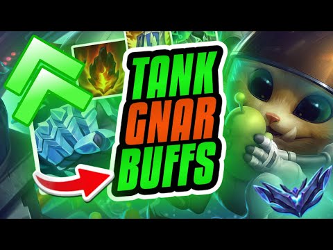 RIOT BUFFED TANK GNAR ITEMS? EVEN MORE DURABLITY! Season 12 Gnar Ranked Gameplay (League Of Legends)