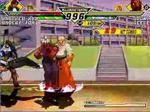 Another Kyo & Orochi Iori vs. Shin Gouki & Master Geese