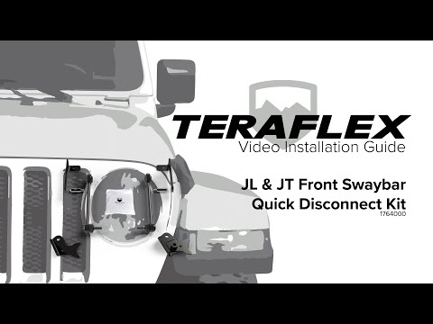 JL | JT: Front Sway Bar Quick Disconnect Install | TeraFlex