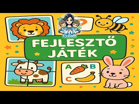 Fejlesztő játékok gyerekeknek (válogatás) #gyerekeknek #fejlesztőjáték #fejlesztő #játék #állatok
