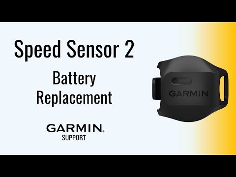 Speed Sensor 2 | Battery Replacement | Garmin Support