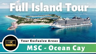 MSC Ocean Cay Marine Reserve - Full Tour and Review - Bahamas