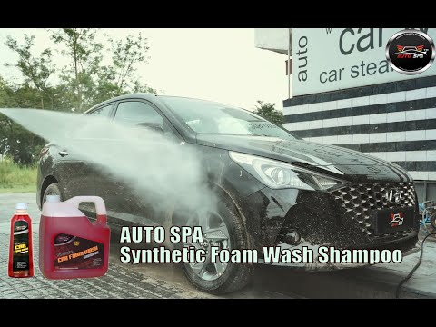 Auto spa synthetic foam wash car shampoo liquid concentrate ...