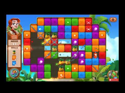 Lost Island Blast Adventure Level 1193 NO BOOSTERS - A S GAMING