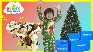 SURPRISE TOYS OPENING CHRISTMAS PRESENTS WALMART Top Toys Chosen by Kids Ryan ToysReview