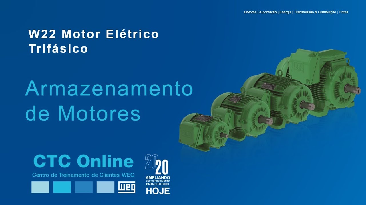 WEG - Armazenamento de Motores Elétricos