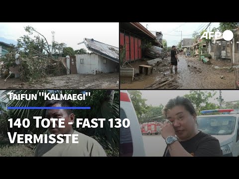 Philippinen: Taifun Kalmaegi bislang tödlichste Taifun 2025 | AFP