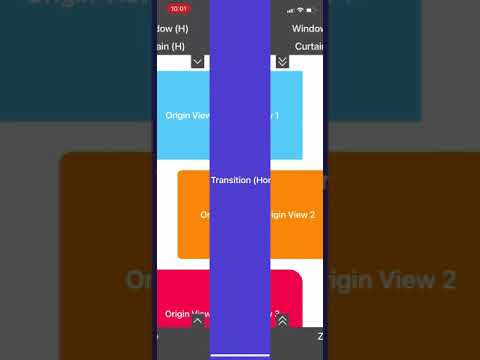 iOS custom navigation transitions for ViewControllers