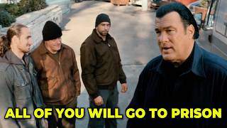 The thugs didn't know who was in the car and had to face the consequences | Steven Seagal