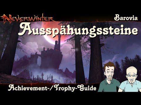 NEVERWINTER Fundorte aller Ausspähungssteine Barovia Guide Leitfaden PS4 deutsch