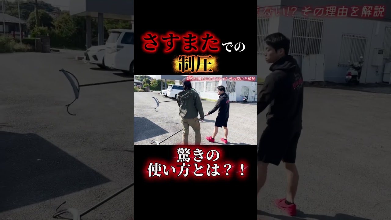 さすまたでの制圧 驚きの使い方とは？！#クラヴマガ #格闘技 #護身術 #マガジム