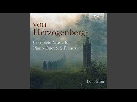Dainu Balsai, Op. 76, Lithuanian folk songs for piano 4-hands: XII. Andante sostenuto