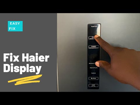 How to Fix Haier Fridge Display not Working
