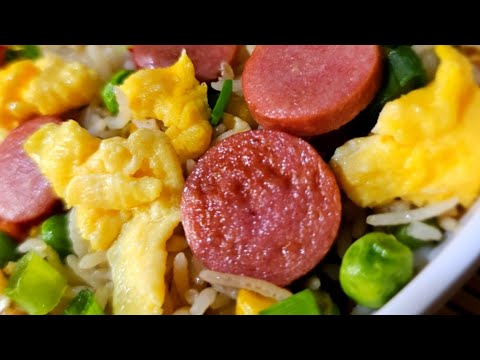 Hotdog Fried Rice || Cooking With Mirah