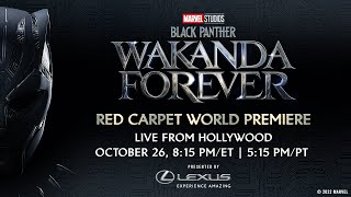 Marvel Studios Black Panther: Wakanda Forever | Red Carpet Live