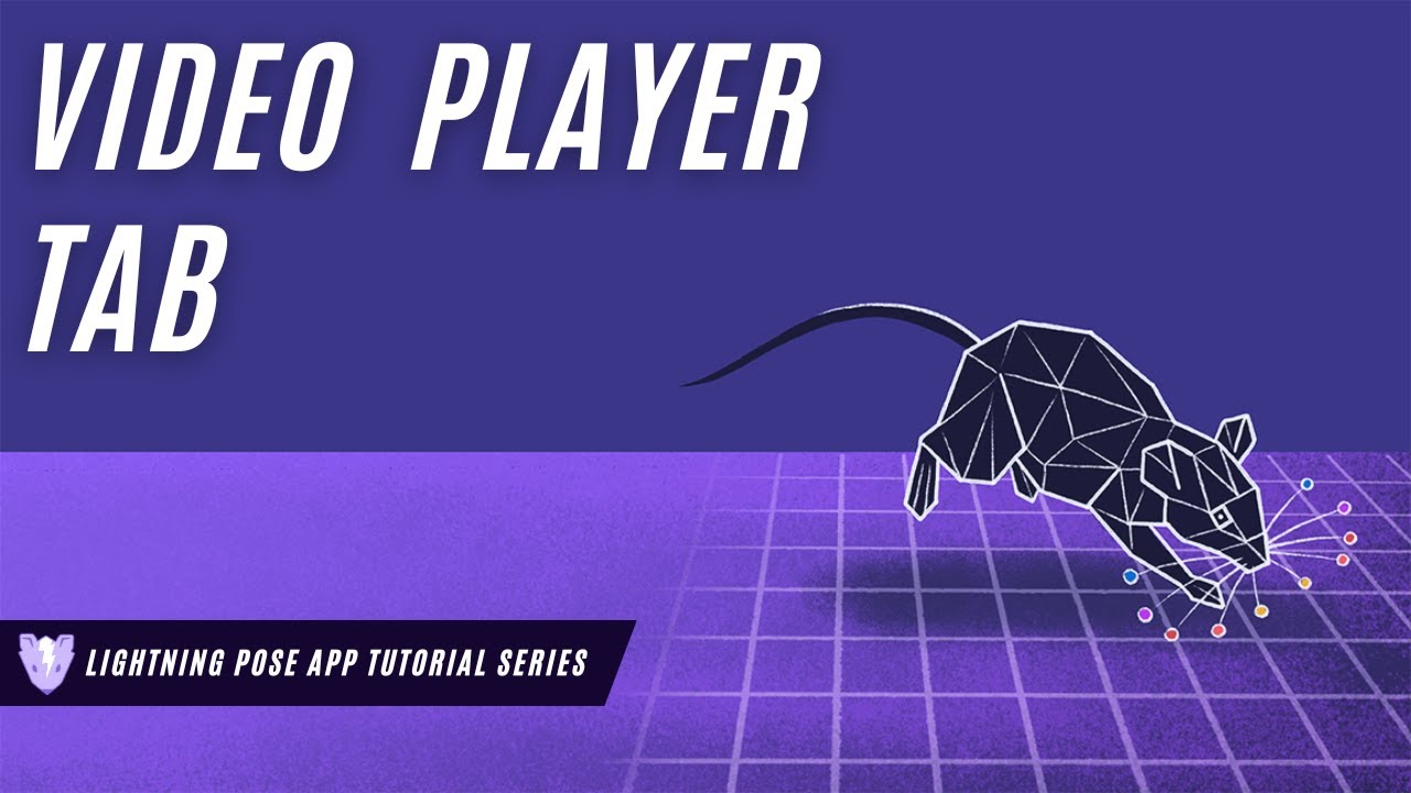 Lightning Pose App - Video Player Tab