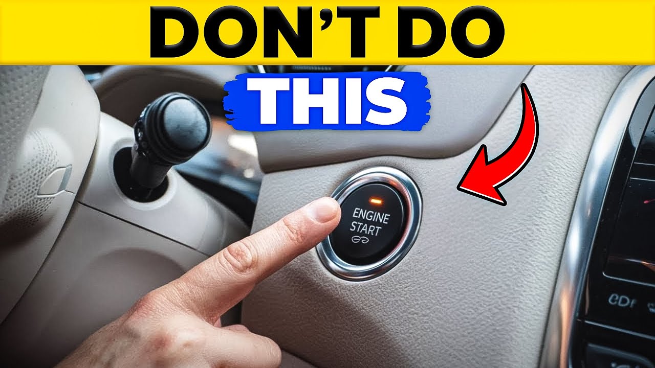 NEVER Start Your Car Like This! (EVER)