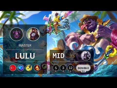 Lulu Mid vs Syndra - TR Master Patch 10.1