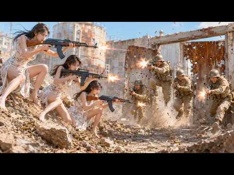 特工電影！5名女特務聯手夜襲日軍基地，暗殺888士兵，炸毀生化工廠！🔥 Kung Fu  Action