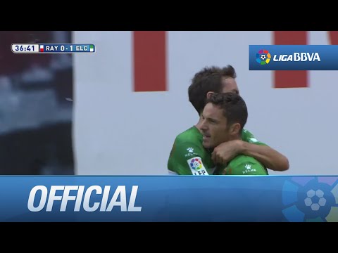 Golazo de Albacar (0-1) Rayo Vallecano - Elche CF - HD