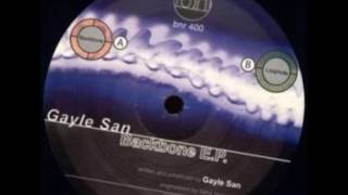 Gayle San - Backbone - Backbone E.P. - Black Nation Records ‎- bnr 400