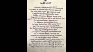 Joe Firstman - Wedding Song with lyrics