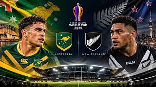 Australia vs New Zealand LIVE: Rugby League World Cup 2026 | Live Score & Update