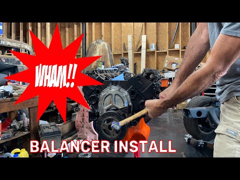 The RIGHT way to install a harmonic balancer on your Chevy Smallblock