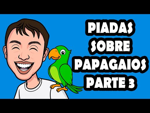 JOKES ABOUT PARROTS PART 3 - COMEDIAN THIAGO DIAS