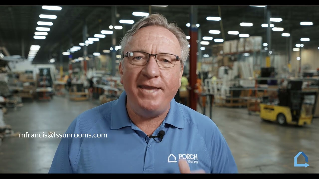 Porch Conversions Factory Tour Invitation