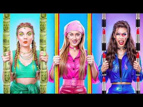 Vězeňská výzva jedné barvy! Přežili jsme nejpřísnější stráž na světě!