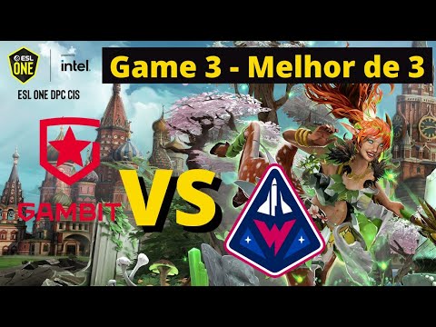 Dota Pro Circuit ESL One CIS Online Season 1: Lower Division - Gambit VS Winstrike | Game 3 BO3