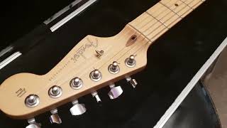 Video thumbnail for 2006 FENDER USA AMERICAN STANDARD STRAT TOBACCO SUNBURST STRATOCASTER UP CLOSE GUITAR VIDEO REVIEW by Essex Recording Studios