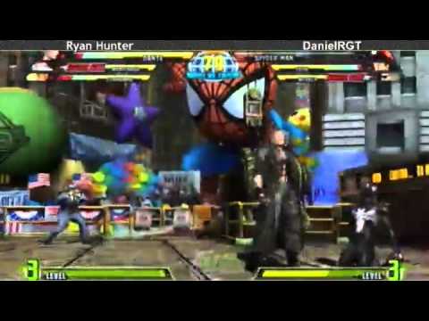 6-2-11 Ryan Hunter (Dante/Amaterasu/Dormammu) vs DanielRGT (Spiderman/Tron/Wesker) - MvC3
