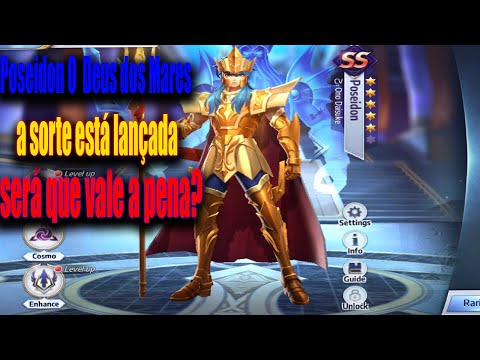 Agora sim Poseidon na area será que agora vai  saint seiya awakening;;;;..?