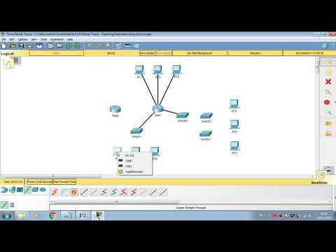 6.3.1.8 Packet Tracer - Exploring Internetworking Devices