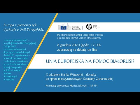 Unia Europejska na pomoc Białorusi?