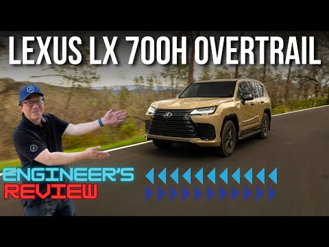 LEXUS LX 700h OVERTRAIL ENGINEER'S REVIEW // IS IT BETTER THAN LEXUS GX 550? // HYBRID POWER