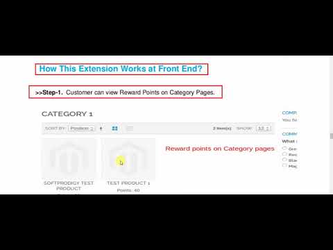 Magento Reward Points Extension