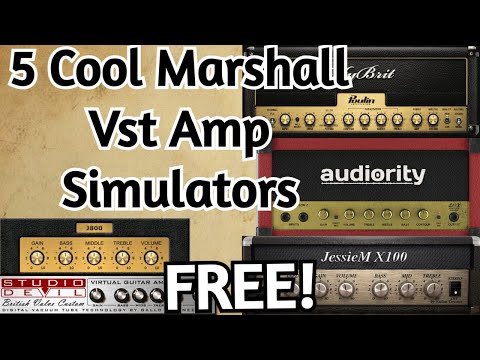 5 FREE MARSHALL Vst AMP SIMS - Audiority, LePou, Nalex, Vadim Taranov, Studio Devil- amnerhunter.com