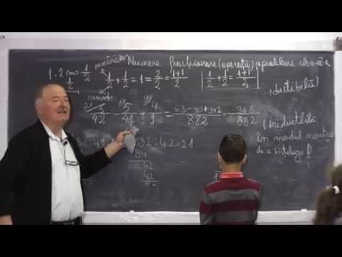 2/2 Lectia 467 - Numere fractionare (rationale) - Operatii de baza cu fractii - Exercitii - Clasa 4