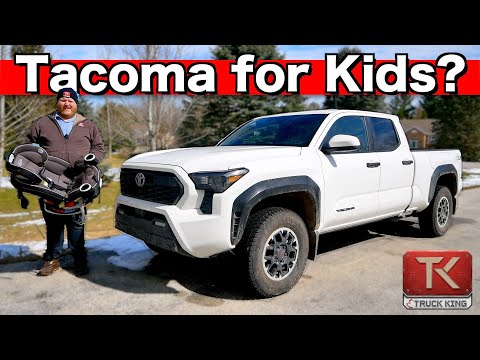 2024 Toyota Tacoma Car Seat Test - Is the Double Cab Tacoma Family Approved?