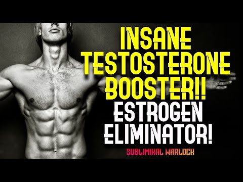 INSANE TESTOSTERONE BOOSTER! WORKS IMMEDIATELY! ELIMINATE ESTROGEN!! SUBLIMINAL AFFIRMATIONS WARLOCK