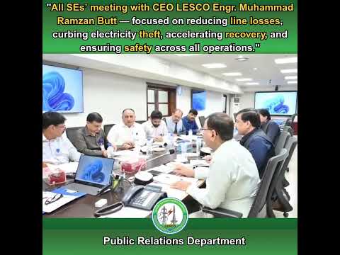 All SEs meeting with CEO LESCO