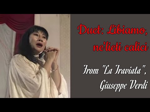 [Vietsub] La Traviata: duet Libiamo Ne' Lieti Calici - NSND Lê Dung & NSUT Lê Gia Hội (LIVE)