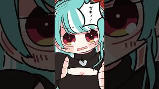 ガキの喧嘩をするラプ様とらむち【手描き切り抜き/白波らむね/ラプラス・ダークネス/ぶいすぽっ!/#shorts】