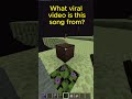 Minecraft: What In Chocolate Strawberry Song Did I Just See 😂 #Shorts