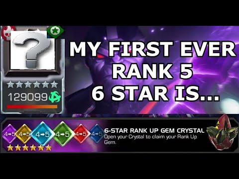 DAMNEPICWHALE'S FIRST Rank 5 6 STAR CHAMPION IS...  Marvel Contest of Champions MCOC