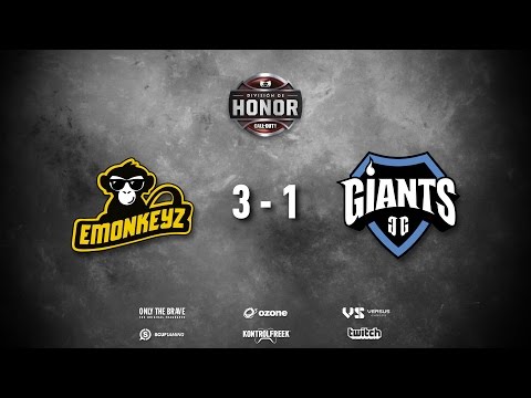#CoDHonor7 Highlights: eMonkeyz vs Giants Gaming